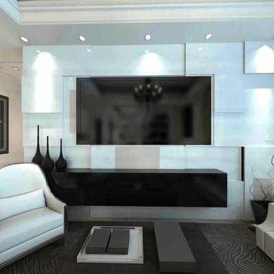 清江锦城 9-1102 现代简约装修设计方案与效果图展示