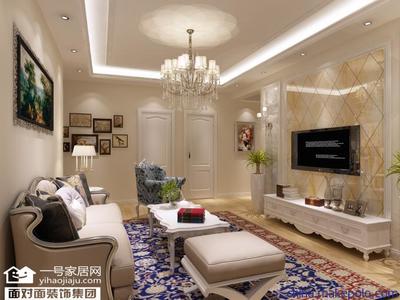 武汉一号家居装修 八方明珠100平现代欧式三室两厅全解析